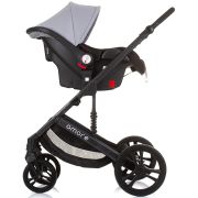 Carucior chipolino amore 3 in 1 ash grey hubst-kkam02402as