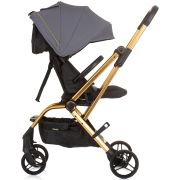 Carucior chipolino twister granite cu sezut rotativ hublktw02402gn