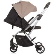 Carucior chipolino twister macadamia cu sezut rotativ hublktw02403ma