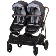 Carucior gemeni chipolino duo smart 2 in 1 silver grey hubkbds02402sg