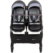 Carucior gemeni chipolino duo smart 2 in 1 silver grey hubkbds02402sg