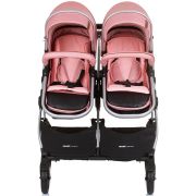 Carucior gemeni chipolino duo smart 3 in 1 flamingo hubst-kbds02405fl