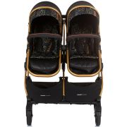 Carucior gemeni chipolino duo smart 3 in 1 obsidian leaves hubst-kbds02404ol