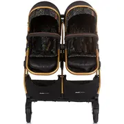 Carucior gemeni chipolino duo smart 3 in 1 obsidian leaves hubst-kbds02404ol