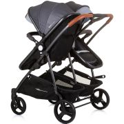 Carucior gemeni chipolino duo smart 3 in 1 silver grey hubst-kbds02402sg