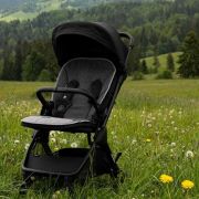 Salteluta pentru carucior 85 cm Lana fiarta si Plasa AIR Womar Zaffiro 3Z-PWF-92 BBJ3Z-PWF-92_Gri Inchis