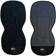 Salteluta pentru carucior 85 cm Lana fiarta si Plasa AIR Womar Zaffiro 3Z-PWF-92 BBJ3Z-PWF-92_Gri Inchis
