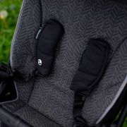 Salteluta pentru carucior 85 cm Lana fiarta si Plasa AIR Womar Zaffiro 3Z-PWF-92 BBJ3Z-PWF-92_Gri Inchis