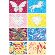 Set Creativ Stickere pe Numere Moxy GR100082 BBJGR100082_Fluture