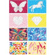 Set Creativ Stickere pe Numere Moxy GR100082 BBJGR100082_Fluture
