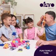 Set de Creatie Air Clay, Okto, 18 culori KRTOK70151