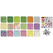 Kit Origami 18 foi cu stickere Moxy GR100096 BBJGR100096_Flori