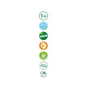 Plastilina colorata vegana cu sclipici Feel Good 4 x 90gr TSG42458