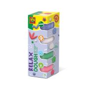 Plastilina colorata vegana pentru copii SES Relax 4 x 90 gr TSG32492