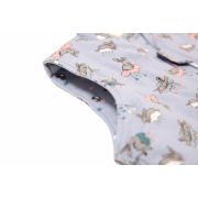 Sac de dormit cu picioruse si cu maneci,  Bunny Blue, 110 cm, 2 Tog KDEJPIC1102BUNB
