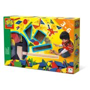 Set constructie copii - Jucarie de indemanare cu ciocan si cuie - Hammer Tic Original TSG23161