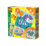 Set creativ - Decupeza si creeaza animale din plastilina TSG42454