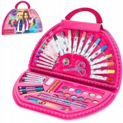 Set pentru pictura in valiza Besties 51 piese Grafix GR140036 BBJGR140036_Roz