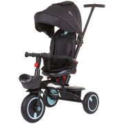 Tricicleta pliabila chipolino quick fold cu sezut reversibil ebony hubtrkqf0231eb