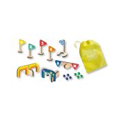 Joc de petrecere copii - Minigolf din lemn TSG32522