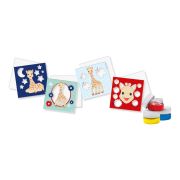 Girafa Sophie - Set acuarele pentru degete cu planse TSG23638