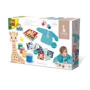 Girafa Sophie - Set acuarele pentru degetele cu planse si sort TSG23641