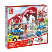 Jucarie din lemn - Set Gara Centrala (45 piese)