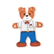 Puzzle din lemn - Imbraca catelul