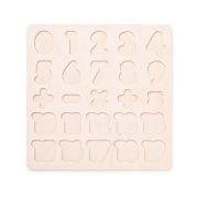 Puzzle din lemn - Matematica, numere