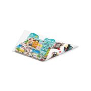 Puzzle pentru copii de podea Orasul animat (49 piese)