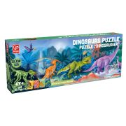 Puzzle pentru copii flourescent cu Dinozauri (200 piese, 1.5m)