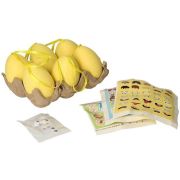 Set 6 oua pentru Paste cu 3 foi cu stickere si 12 ochi miscatori Grafix GR810034G BBJGR810034G_Galben