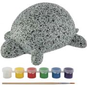 Set Creativ Pictura pe Pietre Animal 8 piese Grafix GR200065 BBJGR200065_Broasca Testoasa