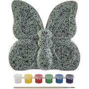 Set Creativ Pictura pe Pietre Animal 8 piese Grafix GR200065 BBJGR200065_Fluture