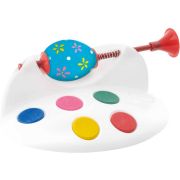 Set creativ pentru pictura pe oua Paste format din suport, acuarele si pensula Grafix GR810033 BBJGR810033_Initiala