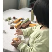 Jucarie din lemn - Blocuri puzzle