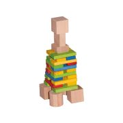 Jucarie din lemn - Domino raliu (200 piese)