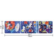 Puzzle pentru copii Aventura in Spatiu (3 in 1) si joc storytelling