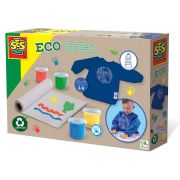 Set acuarele pentru degetele ECO si sort pentru copii