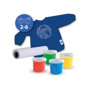 Set acuarele pentru degetele ECO si sort pentru copii
