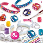 Set creativ - Inele si bratari cu diamante