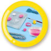 Set creativ copii - Creez bijuterii din plastilina