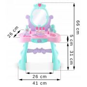 Masuta de toaleta pentru copii cu accesorii incluse ricokids 773200 edeedi773200