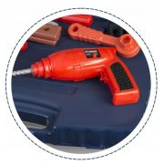 Atelier de lucru 2 in 1 cu unelte pentru copii ricokids 772400 - albastru edeedi772400