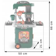 Atelier de lucru 3 in 1 cu unelte pentru copii ricokids 772300 - verde edeedi772300