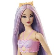BARBIE DREAMTOPIA PAPUSA SIRENA CU PAR MOV SI COADA MOV VIVMTHRR02_HRR06