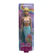 BARBIE DREAMTROPIA PAPUSA SIRENA CU COREST GALBEN SI COADA PORTOCALIE VIVMTHRR02_HRR03