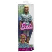 BARBIE PAPUSA BAIAT FASHIONISTAS BLOND CU TRICOU CU IMPRIMEU CU CACTUSI VIVMTDWK44_HJT10