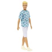 BARBIE PAPUSA BAIAT FASHIONISTAS BLOND CU TRICOU CU IMPRIMEU CU CACTUSI VIVMTDWK44_HJT10