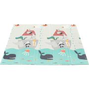 Covoras de joaca pliabil cu 2 fete 180x200 cm Flumi FM6850 BBJFM6850_Stradute/Arca lui Noe